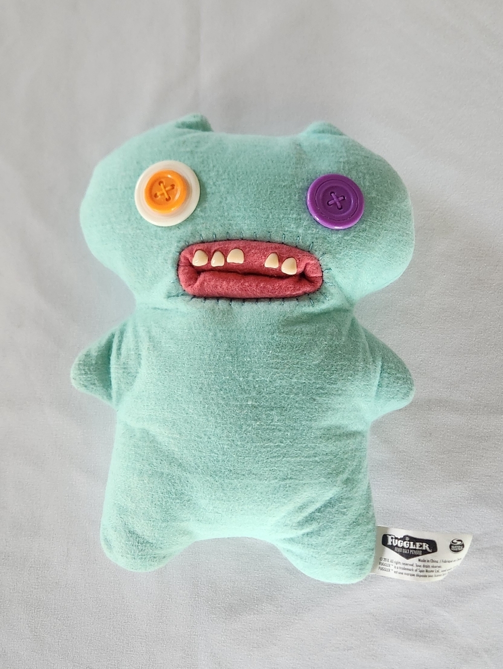 Fuggler Funny Ugly Monster Plush GapTooth McGoo 9.5"